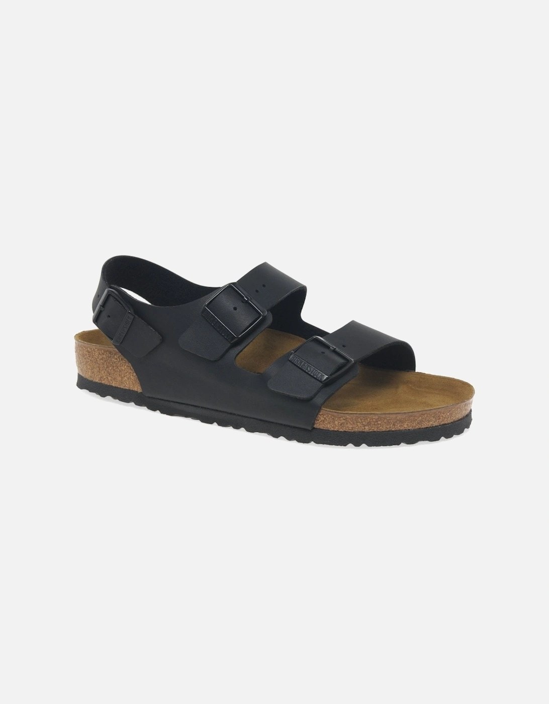Milano Mens Casual Buckle Sandals, 7 of 6