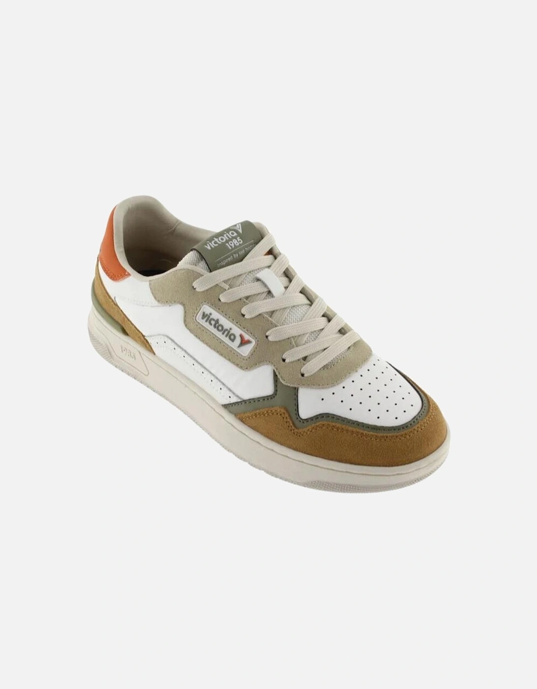 C80 Casual Patch Trainer - Taupe