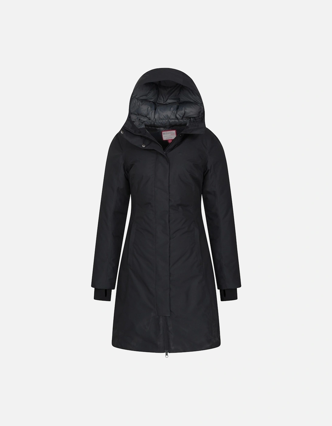 Womens/Ladies Polar Down Long Length Hybrid Jacket