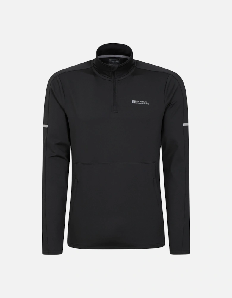 Mens Core Recycled Half Zip Midlayer