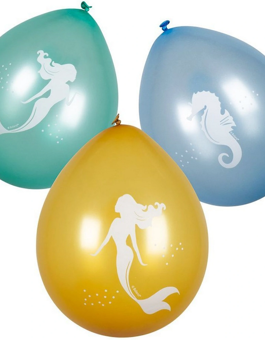 Under The Sea Mermaid Party Balloons (Pack of 6), 2 of 1
