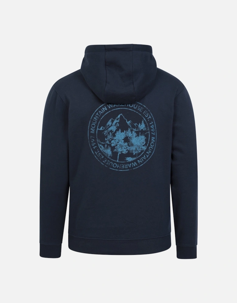 Mens Mountain Overhead Hoodie