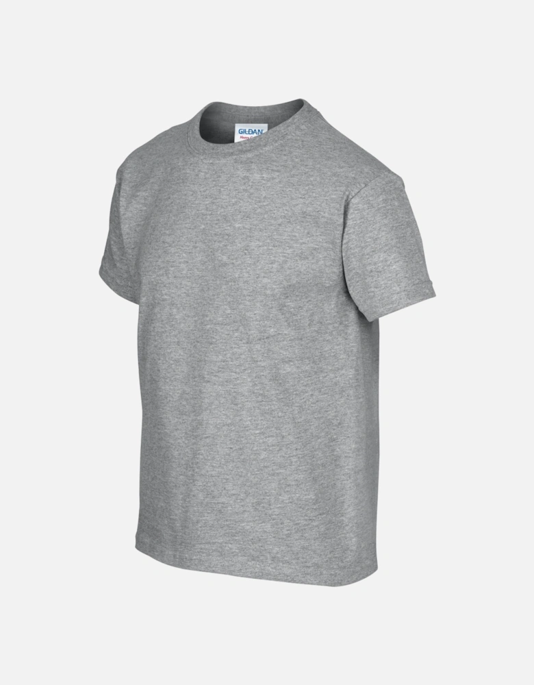 Childrens/Kids Cotton Heavy Short-Sleeved T-Shirt