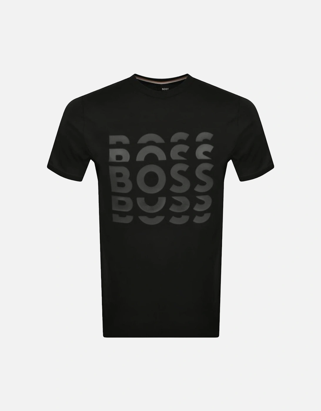 BOSS logo-print t-shirt black, 2 of 1