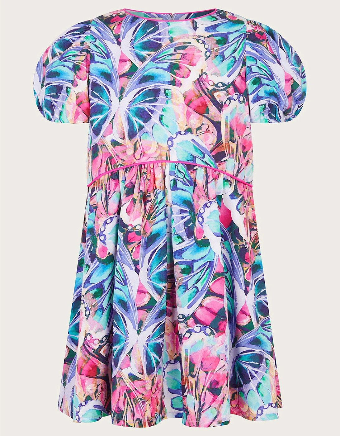 Girls Butterfly Print Dress - Multi, 2 of 1