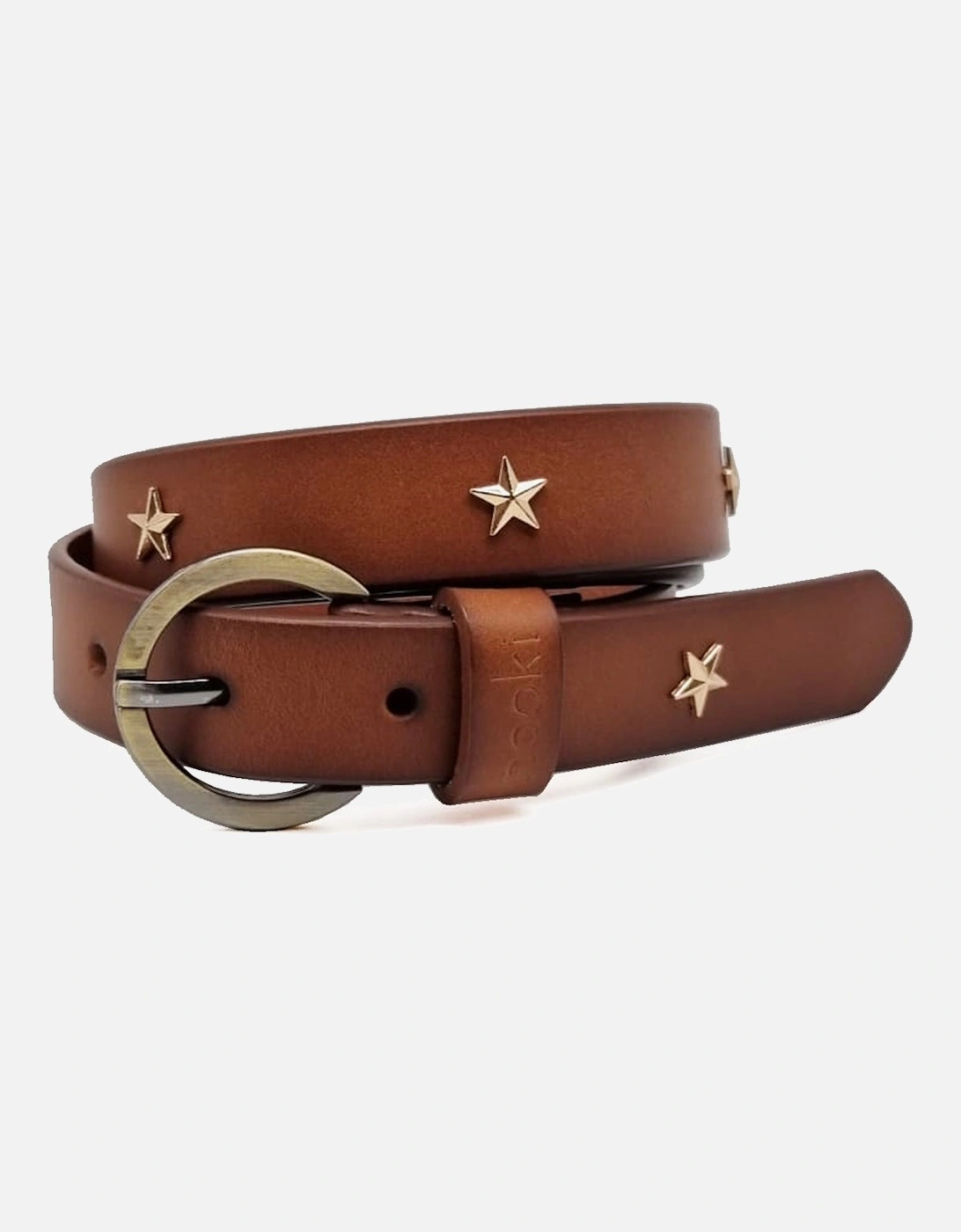 Nooki Design Women's Calisto Star Belt in Tan - Brown - Size: SM,