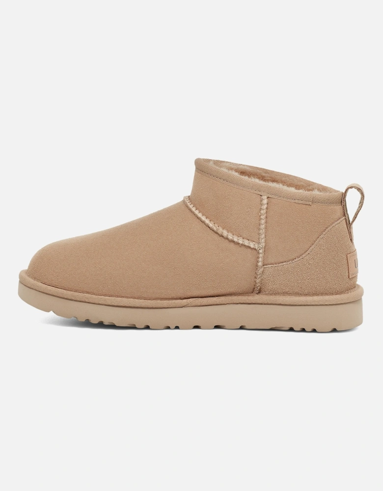 Womens Ultra Mini Boots (Sand)