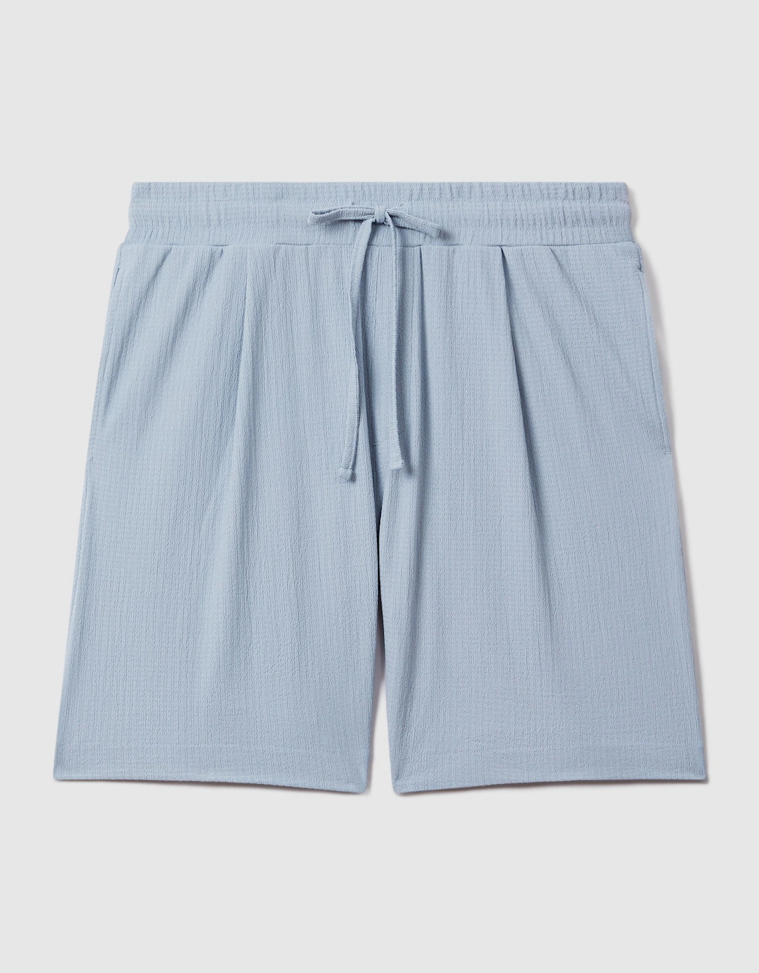 Textured Drawstring Shorts, 2 of 1