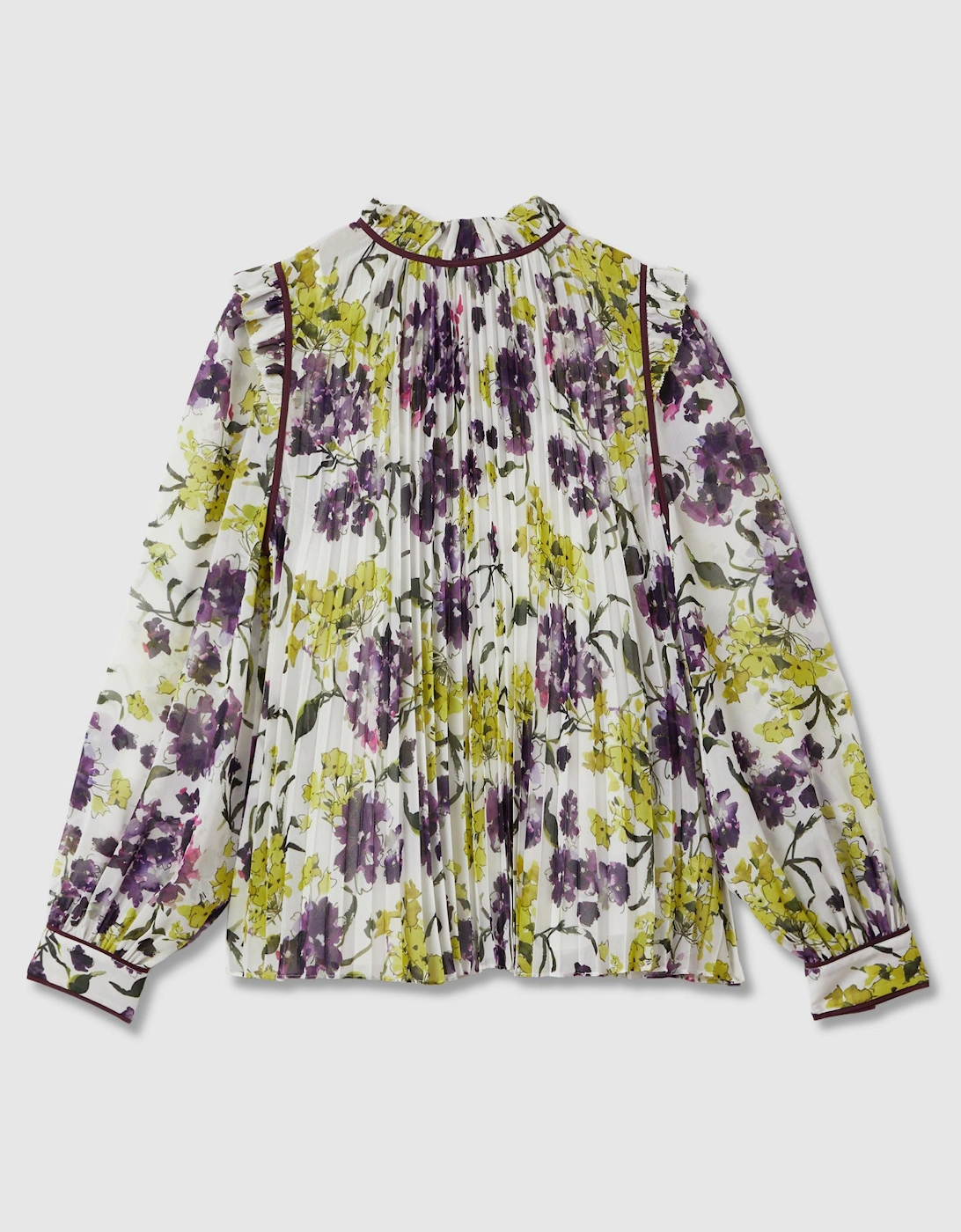 Florere Printed Pleated Blouse, 2 of 1