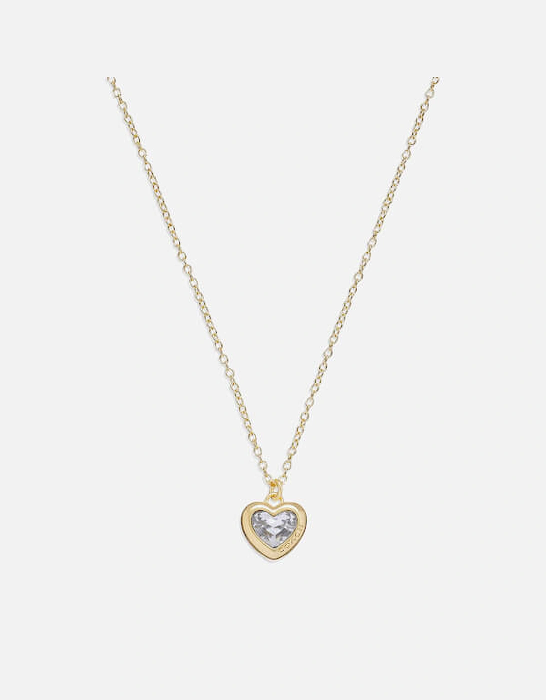 Heart Gold-Tone Pendant Necklace, 2 of 1