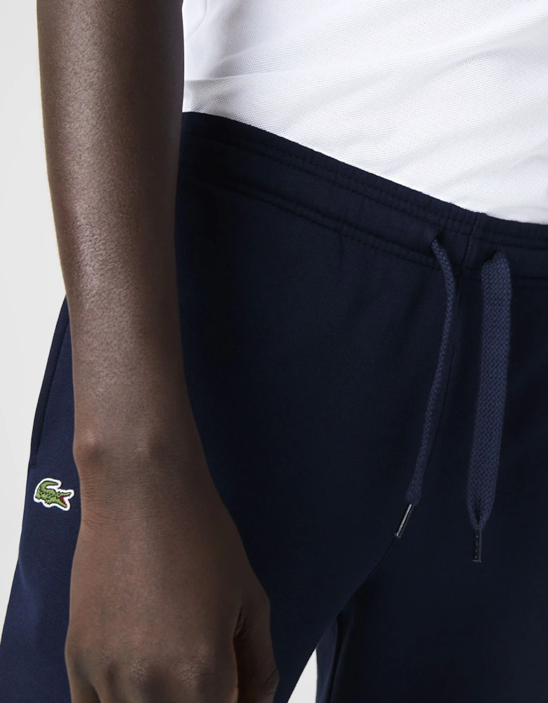Mens Premium Fleece Jog Pants - Mens Side Logo Tracksuit Bottoms