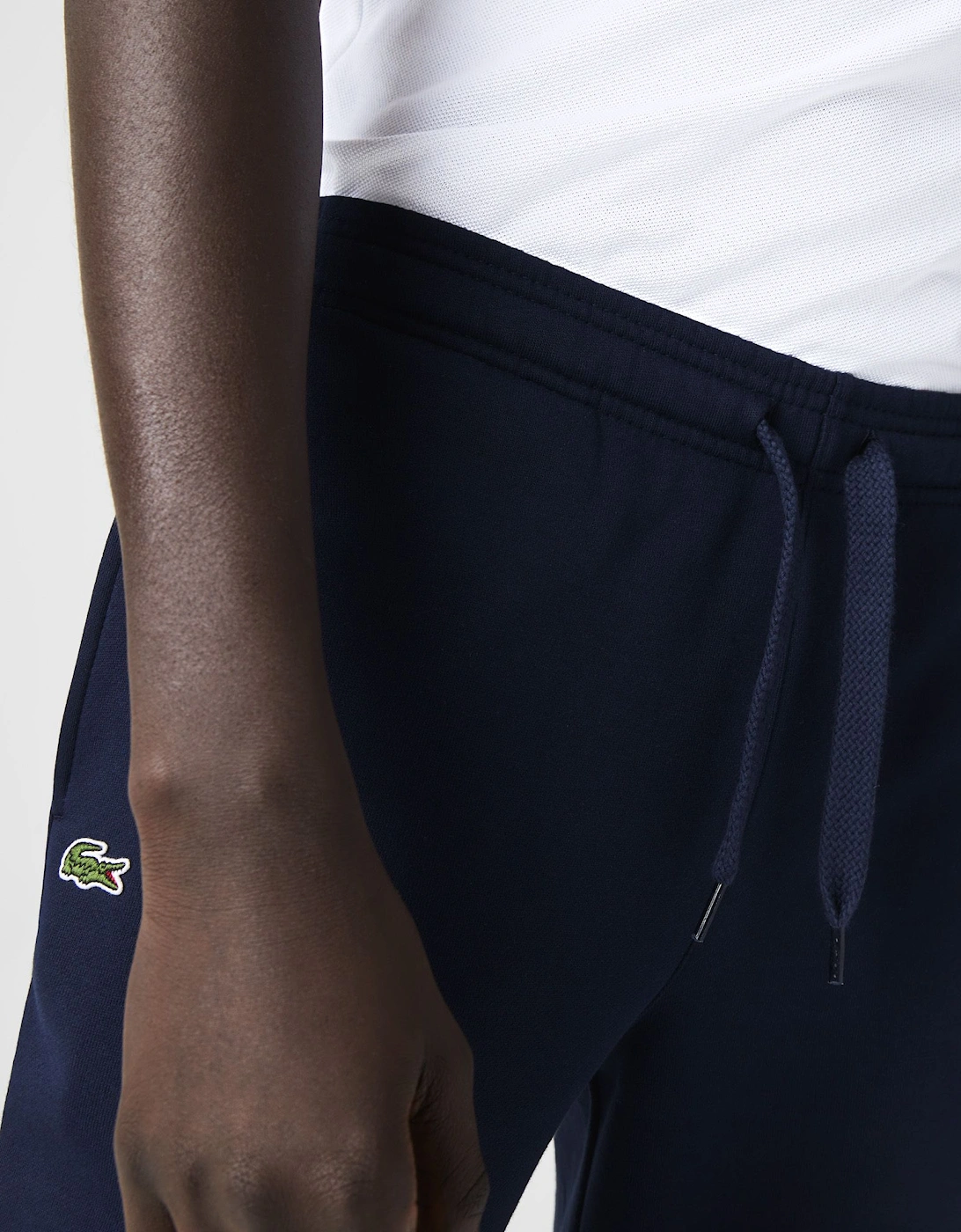 Mens Premium Fleece Jog Pants - Mens Side Logo Tracksuit Bottoms