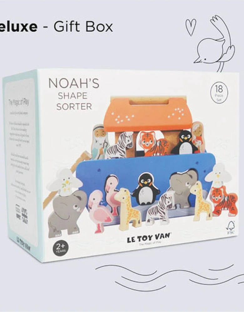 Noah's Ark & Animals Shape Sorter