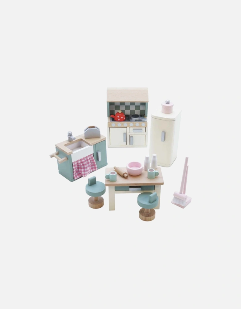 Dolls House Kitchen Furniture 20 Piece
