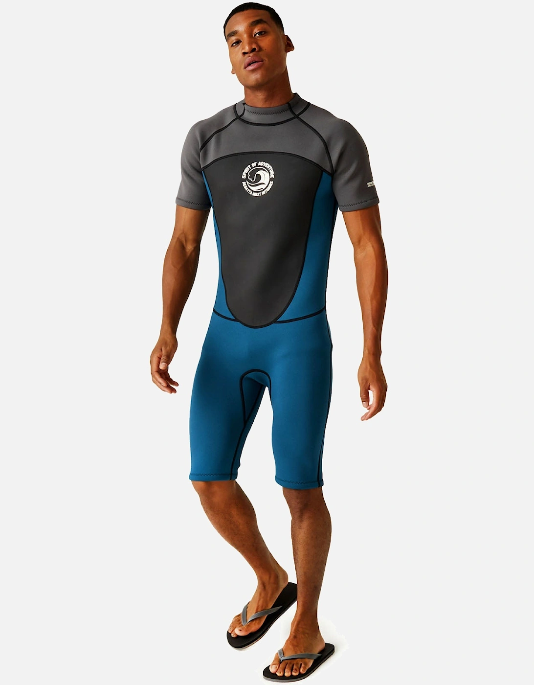 Mens Light Weight Quick Drying Short Wetsuit, 22 of 21
