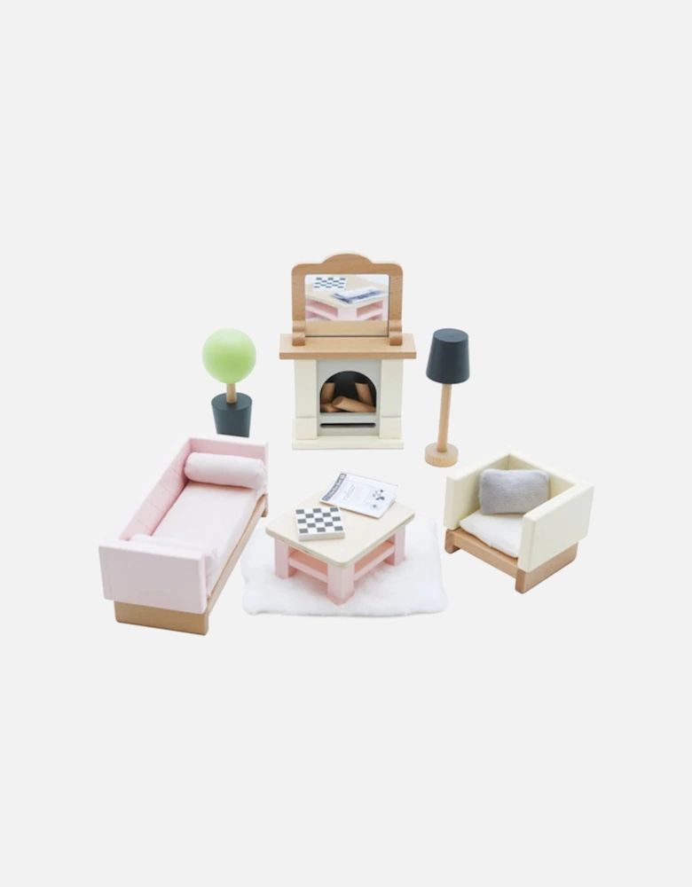 Dolls House Living Room 19 Piece