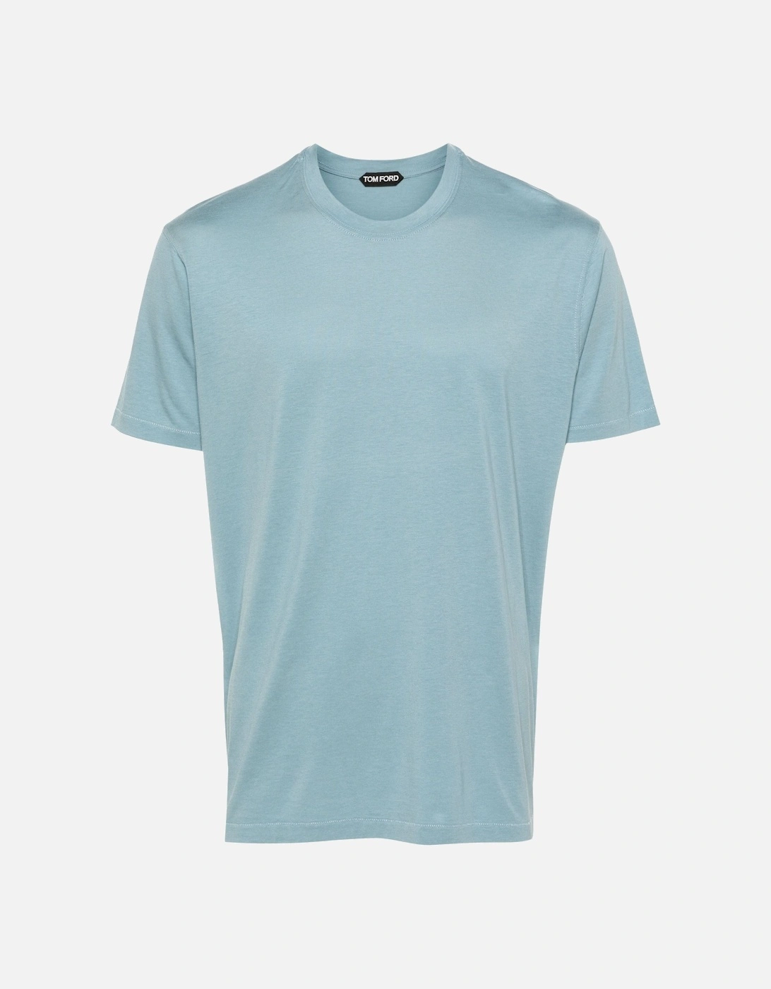 Lyocell Cotton T Shirt Sky, 9 of 8