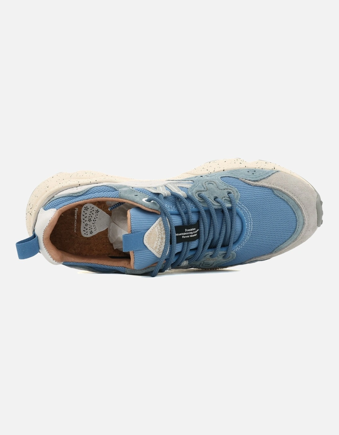 Yamano 3 Suede Mesh Blue Trainer