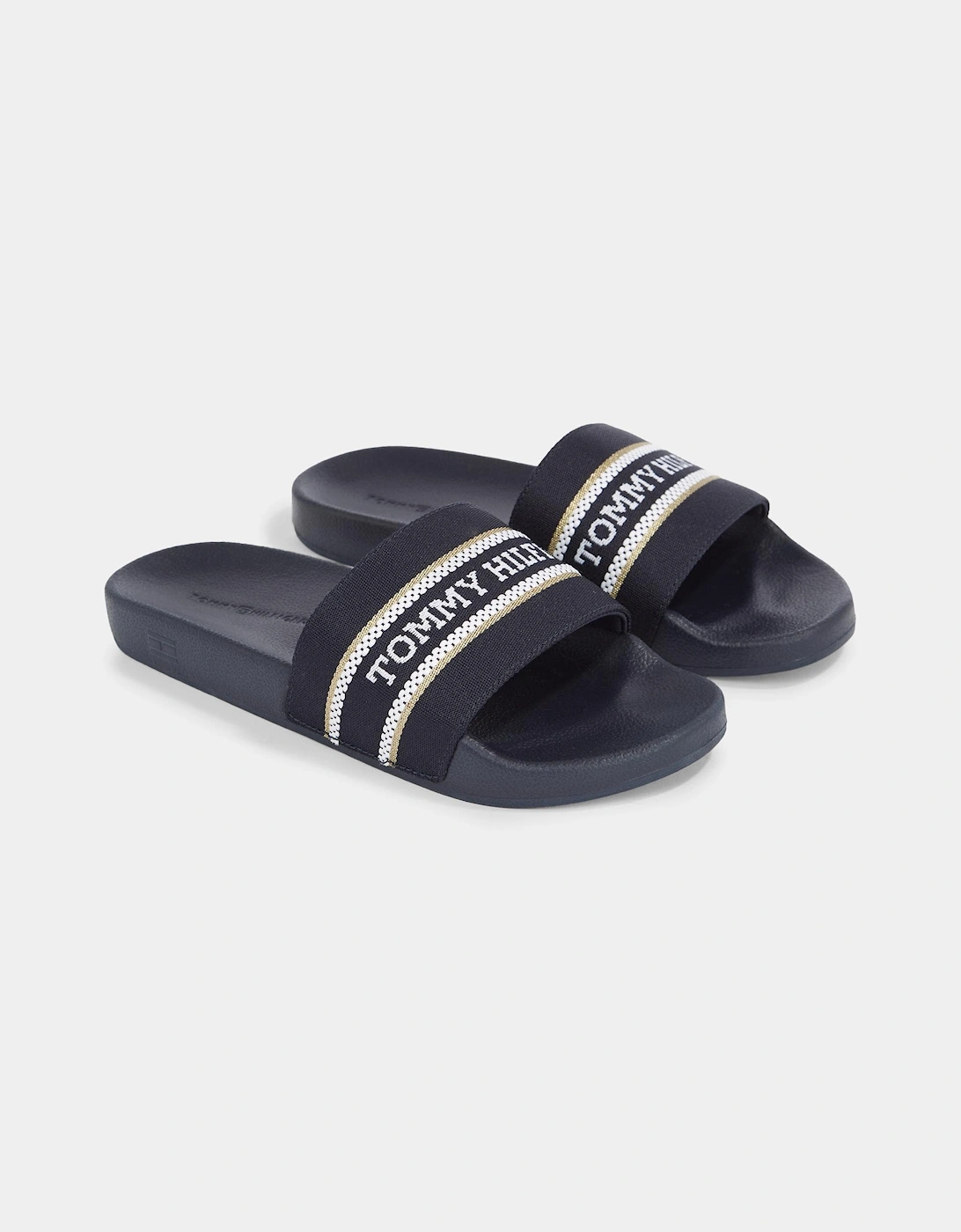 Poolslide Webbing Hilfiger Womens Sandals, 5 of 4