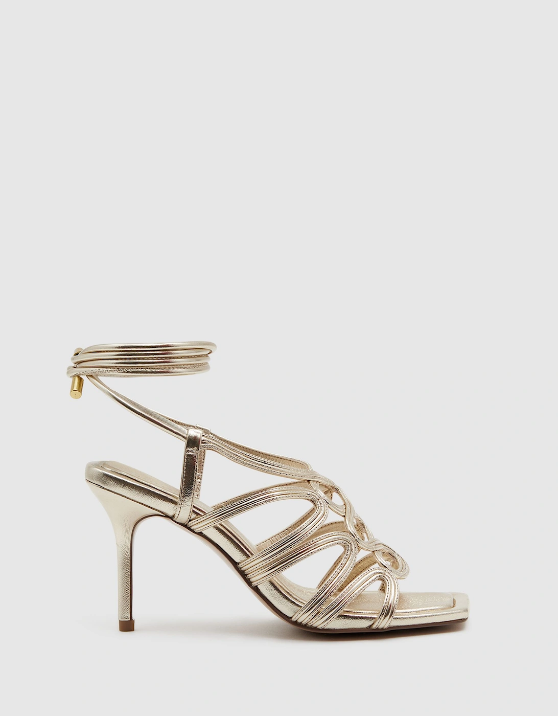 Strappy Open Toe Heeled Sandals, 2 of 1