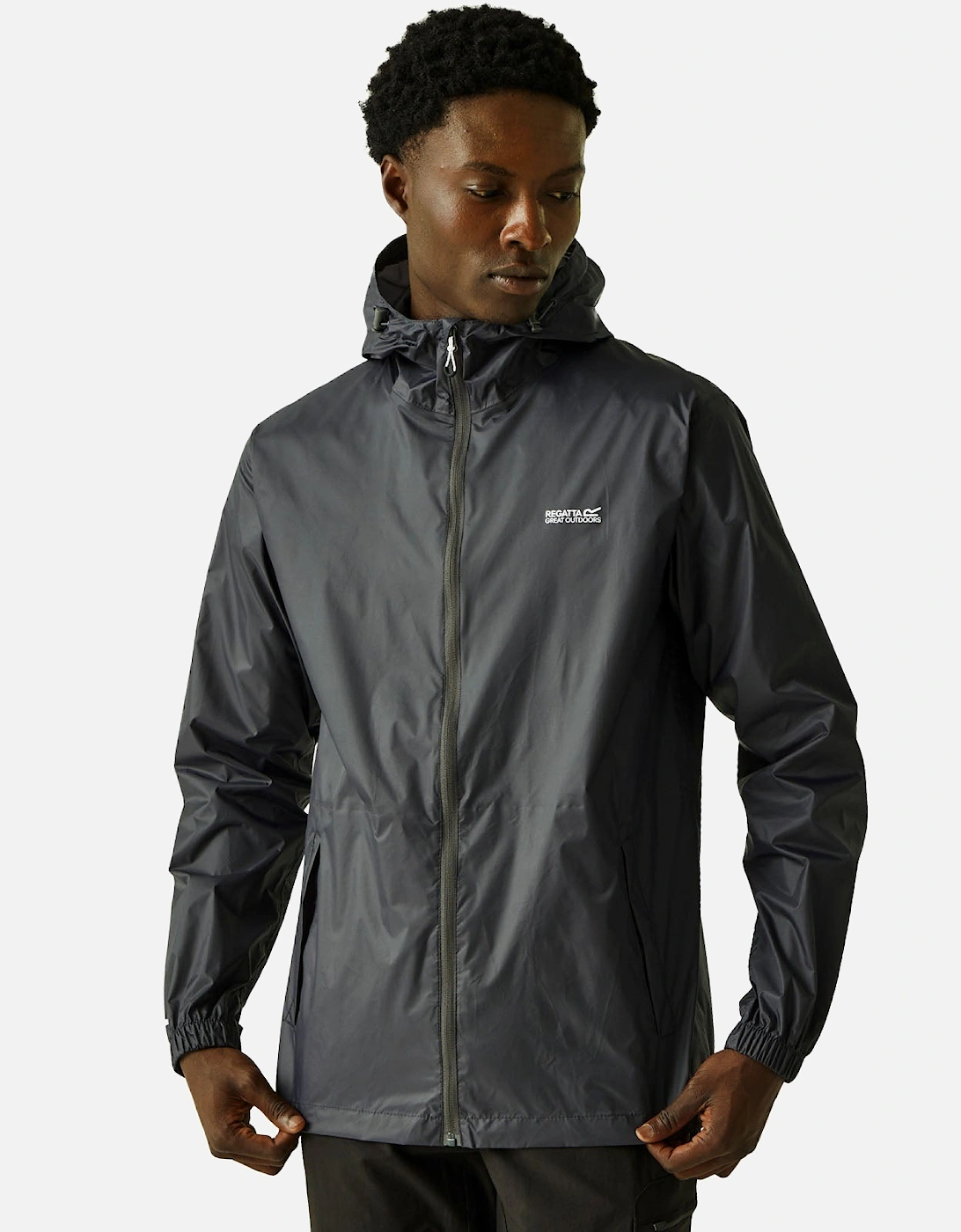 Mens Pack-It III Waterproof Packaway Jacket, 2 of 1