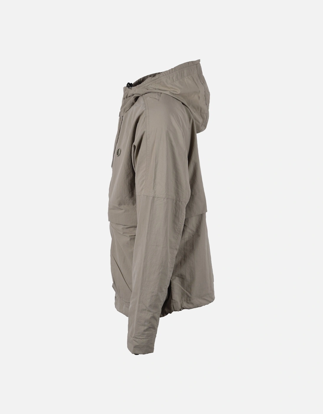 Cropped Parka Warm Grey