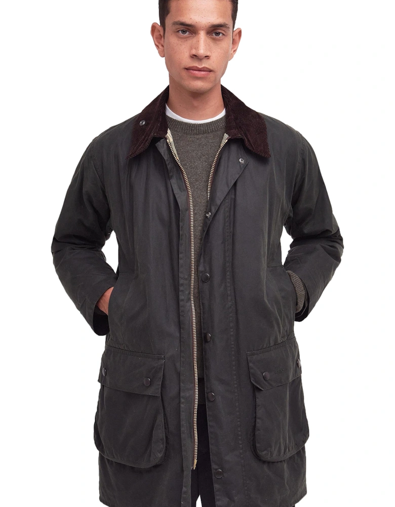 Border Wax Jacket Sage