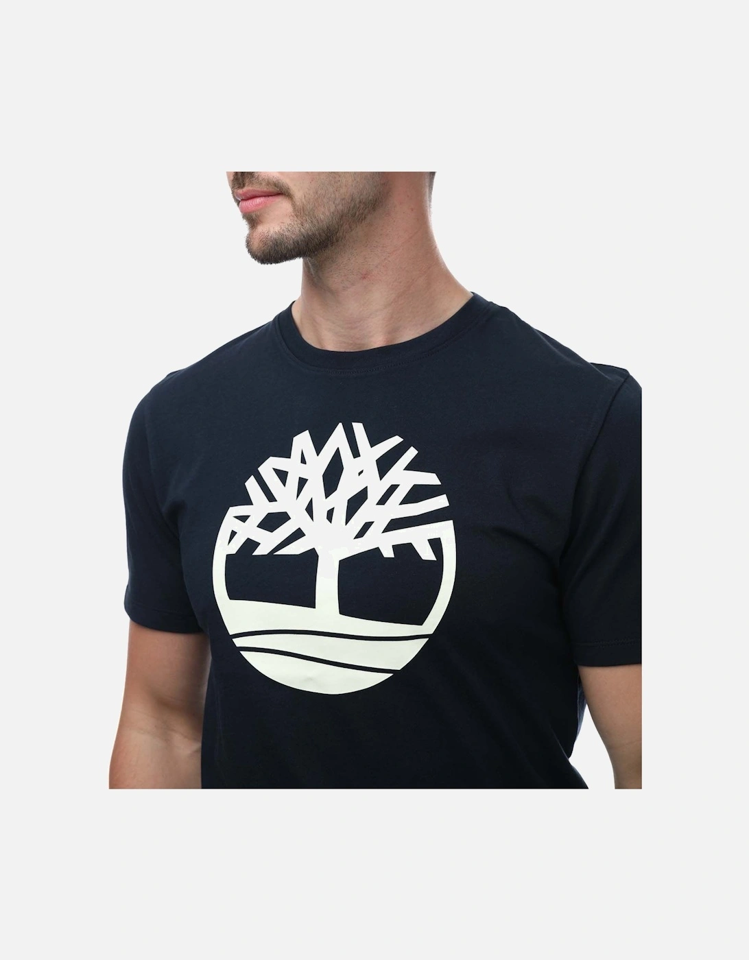 Mens Kennebec River Tree Logo T-Shirt