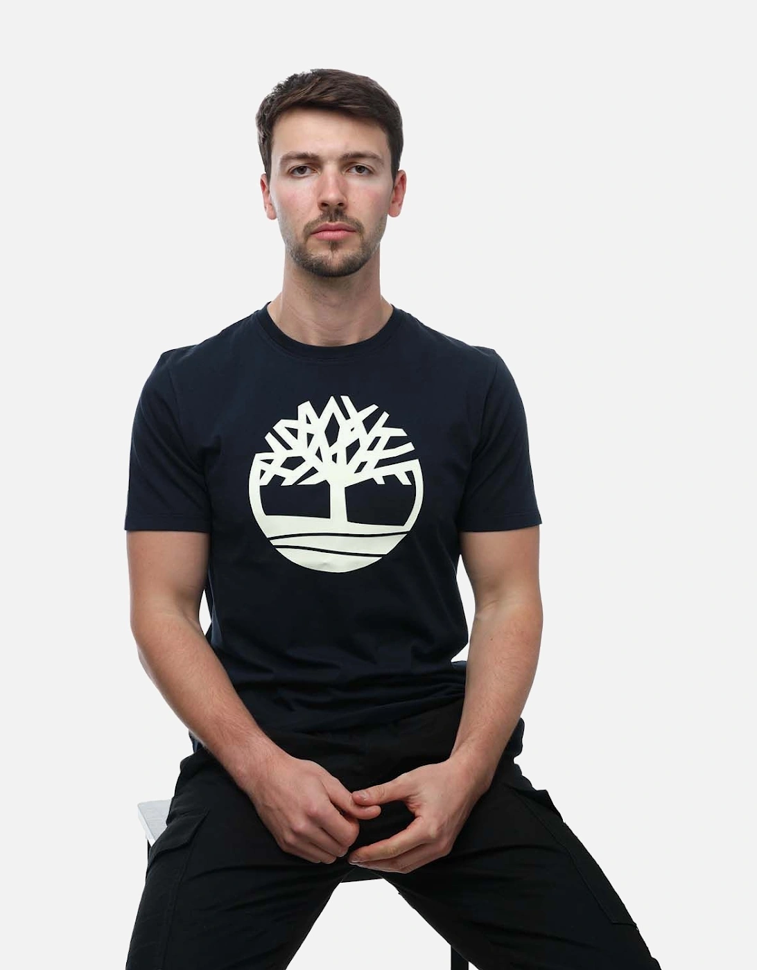 Mens Kennebec River Tree Logo T-Shirt