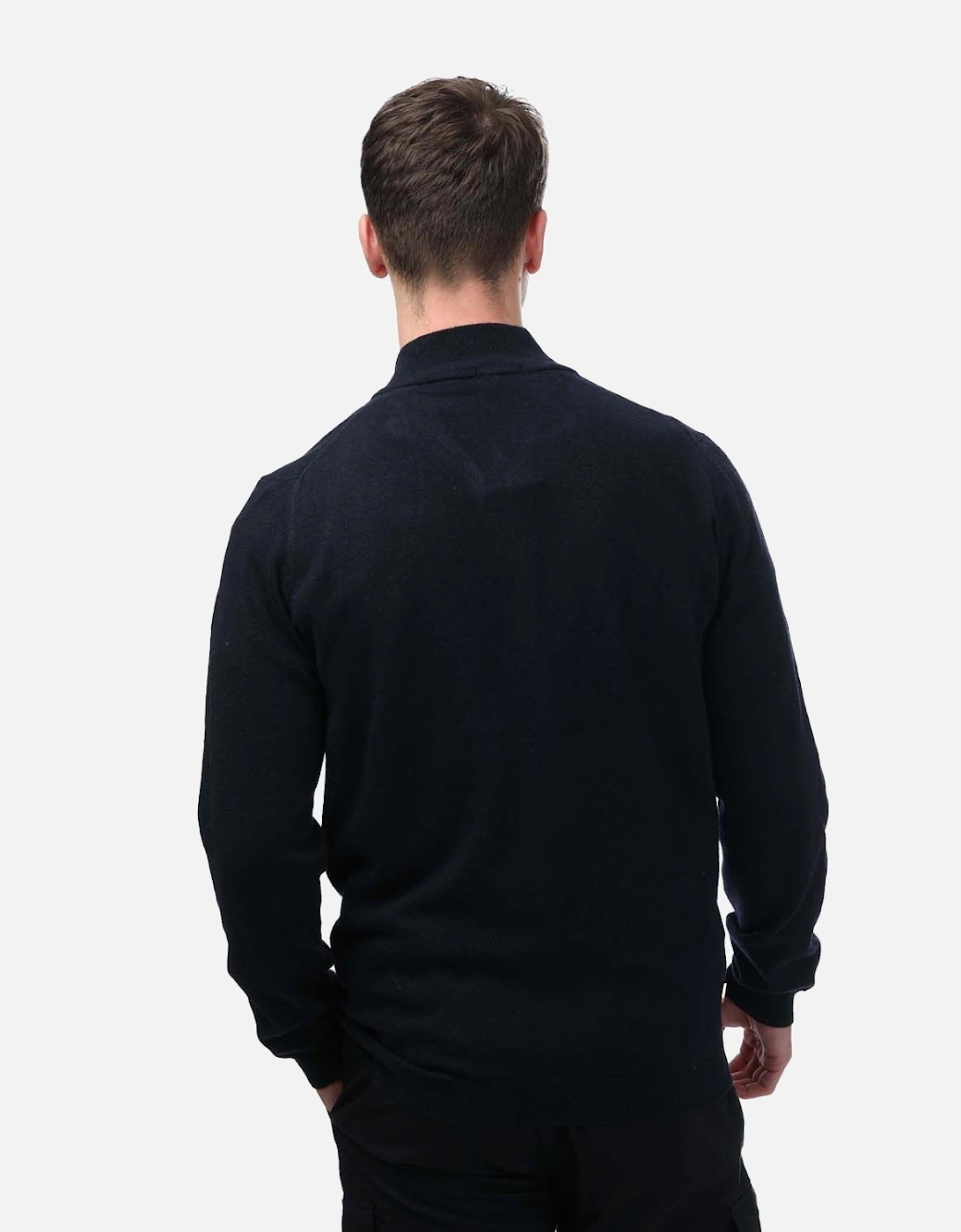 Mens Merino 1/2 Zip Knit Sweat