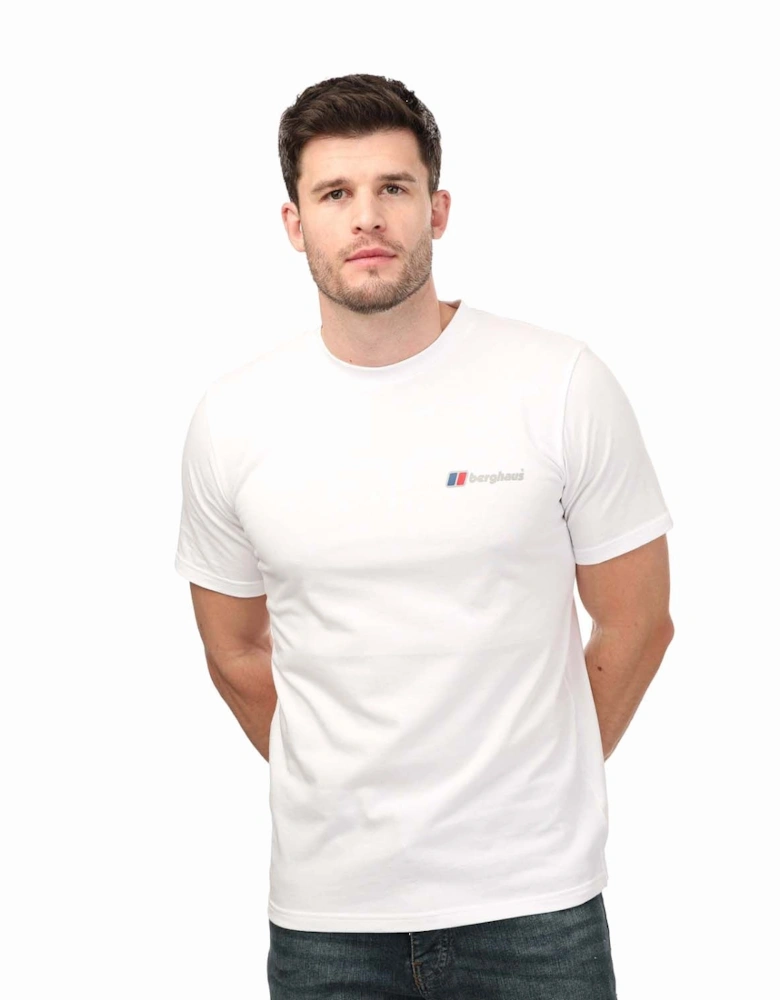 Mens Organic Front And Back Logo T-Shirt