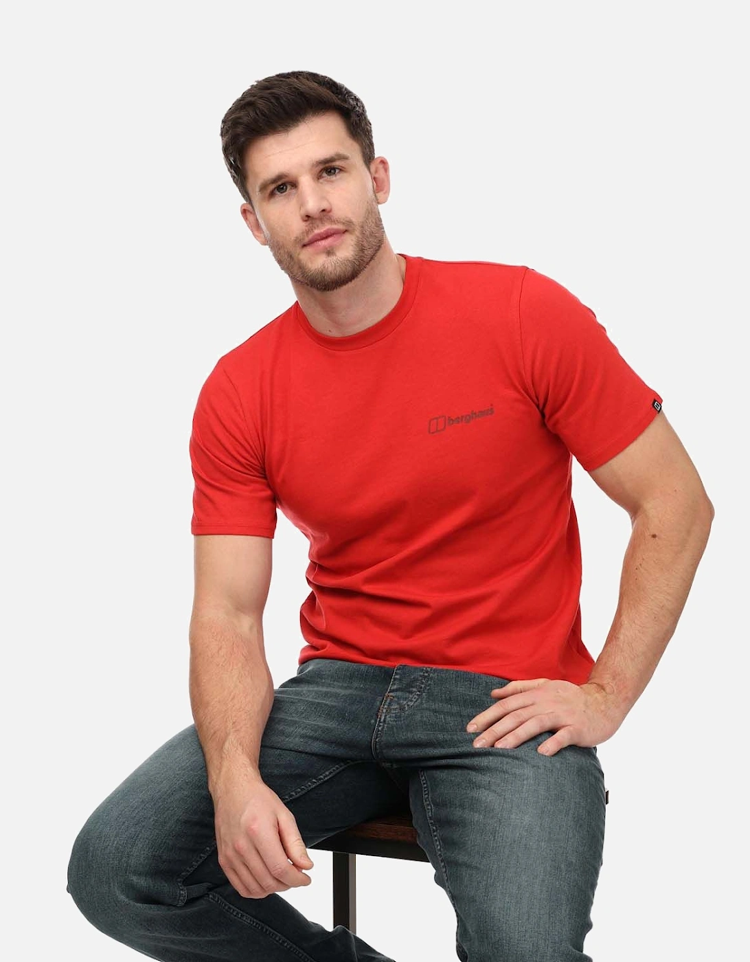 Mens Organic Colour Logo T-Shirt