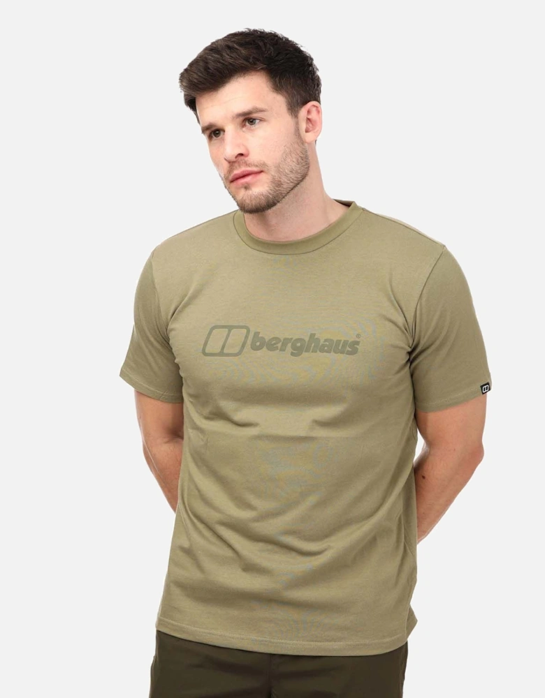Mens Organic Big Logo Colour T-Shirt
