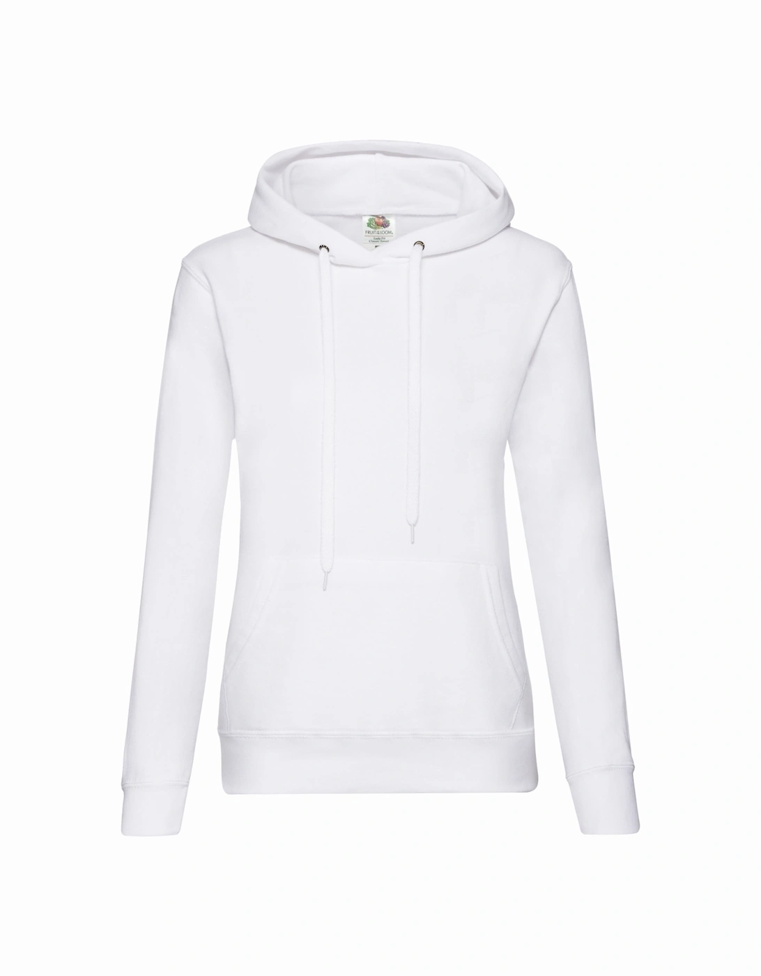 Womens/Ladies Classic Hooded Lady Fit Sweatshirt, 4 of 3