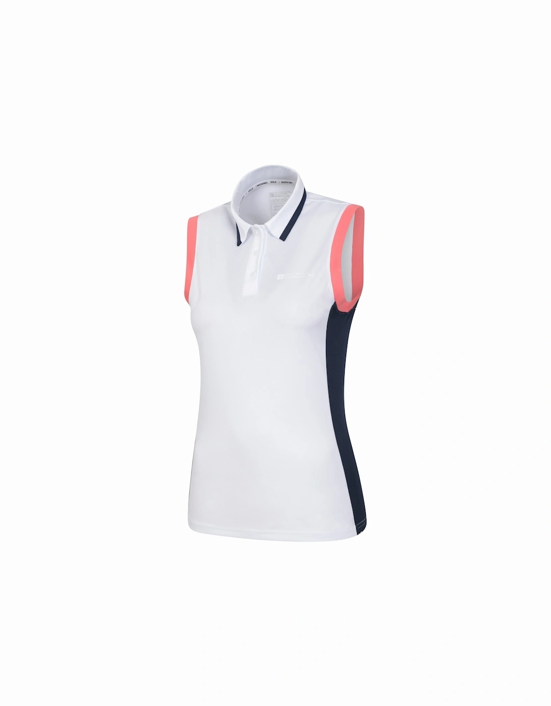 Womens/Ladies Classic Polo Neck Golf Vest Top