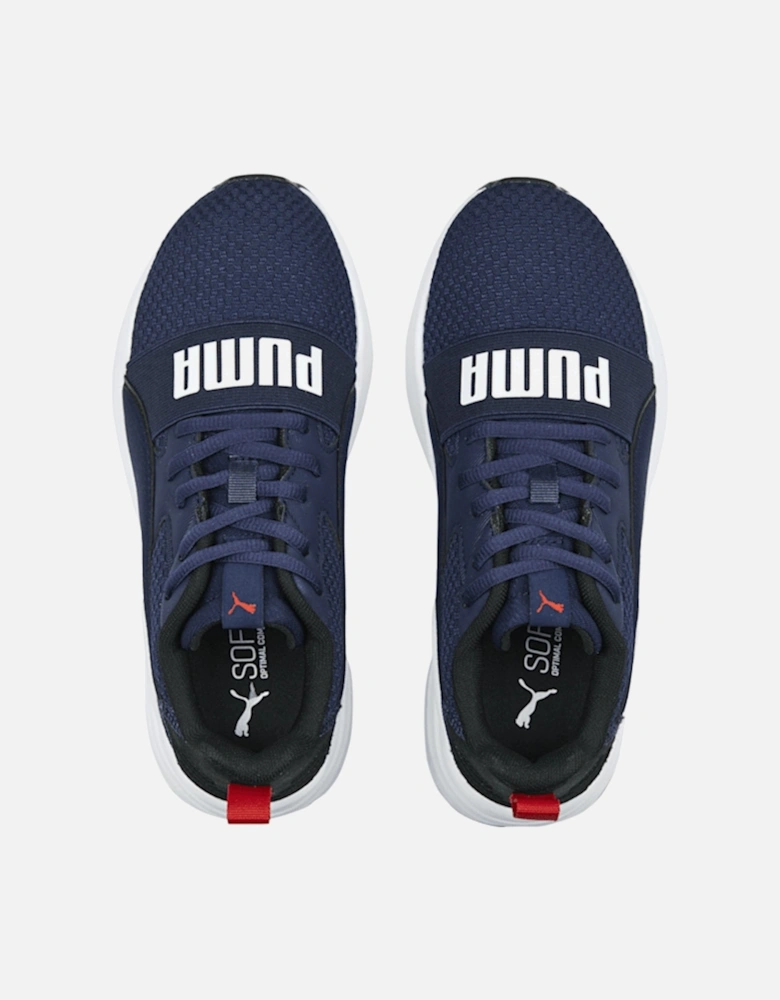 Youths Wired Run Pure AC Trainers (Navy)