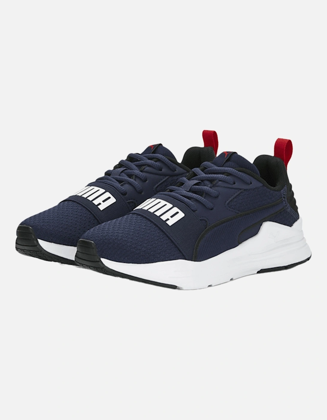 Youths Wired Run Pure AC Trainers (Navy)