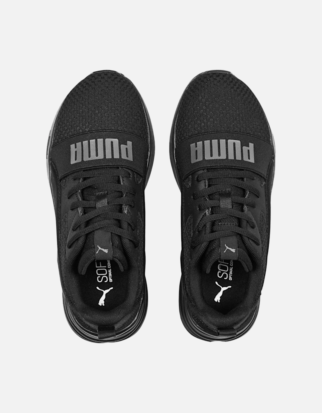 Youths Wired Run Pure AC Trainers (Black)