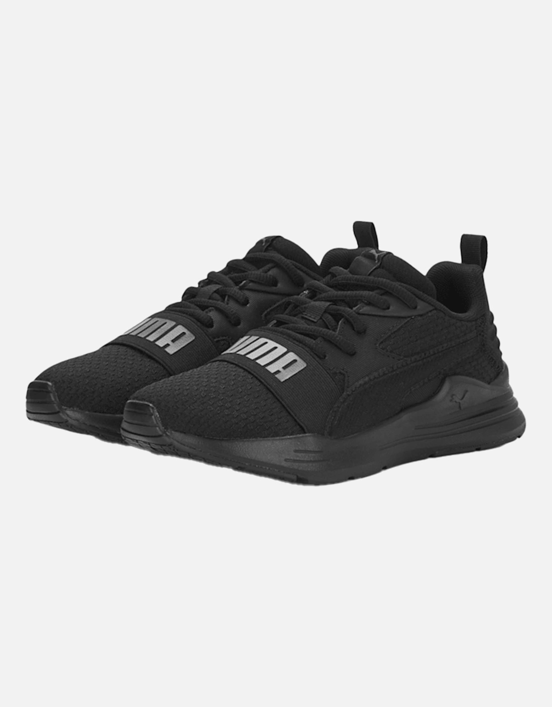 Youths Wired Run Pure AC Trainers (Black)