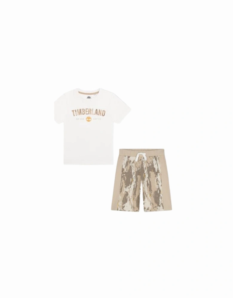 Camouflage Shorts Set