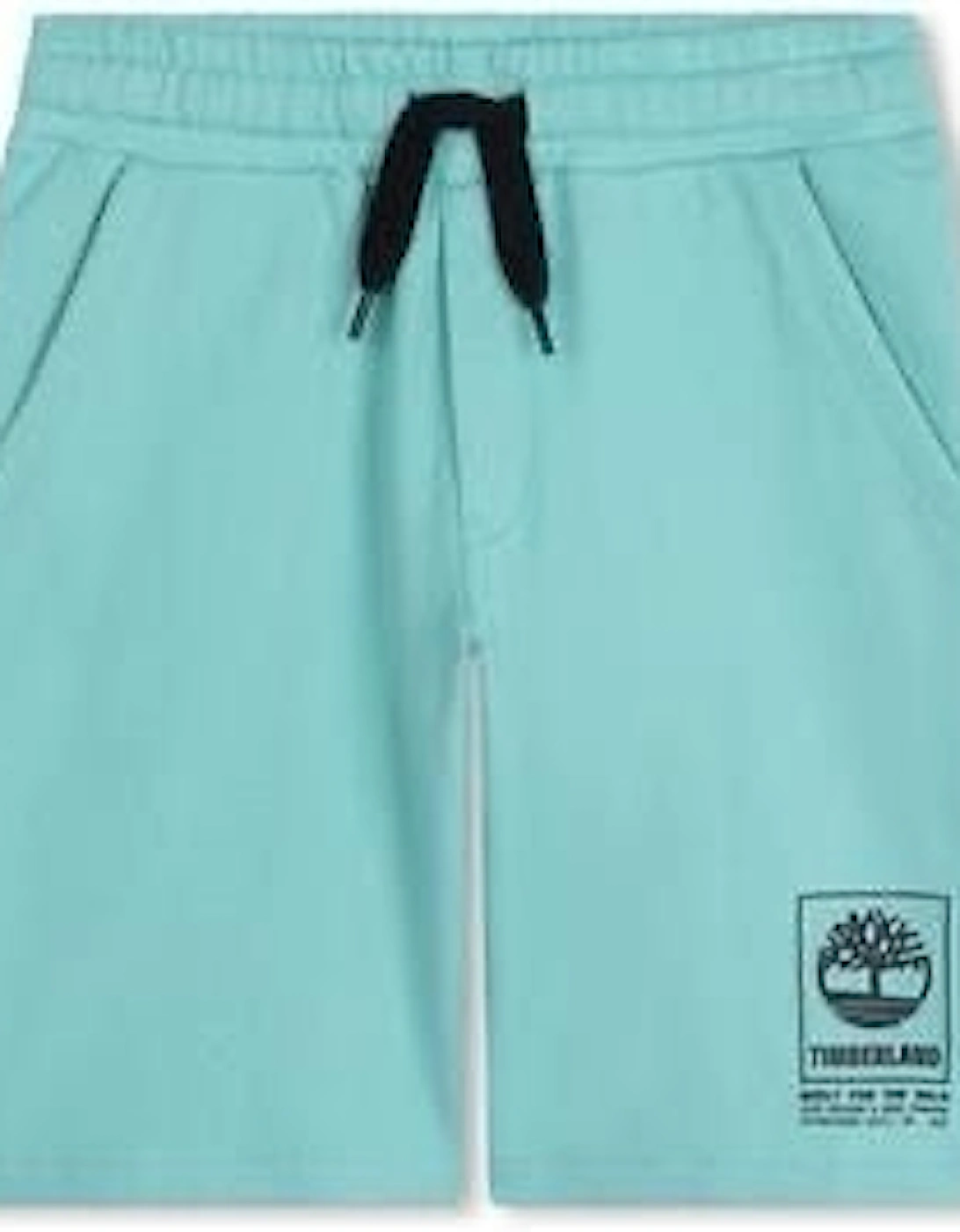 Aqua Sweatshirt & Shorts Set