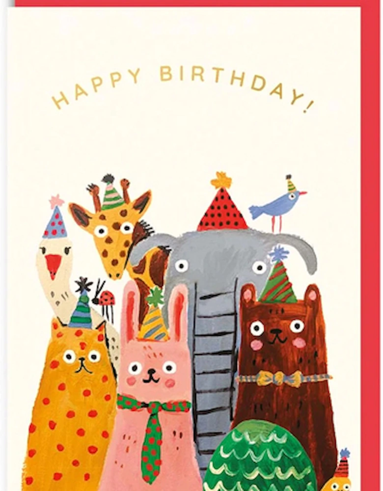 Animals Birthday Card