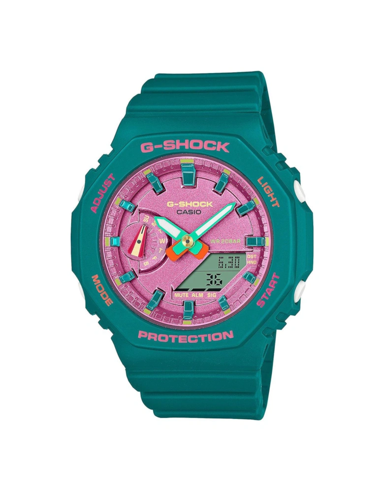 G-Shock GMA-S2100BS-3AER Bright Summer Teal Resin Watch