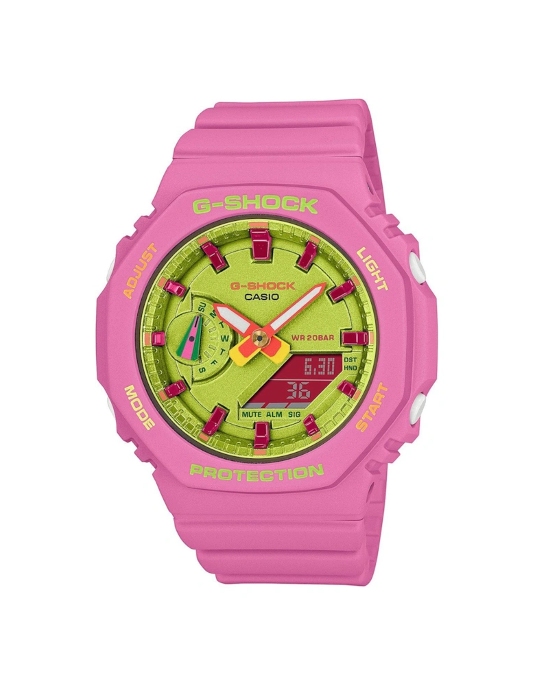 G-Shock GMA-S2100BS-4AER Bright Summer Pink Resin Watch