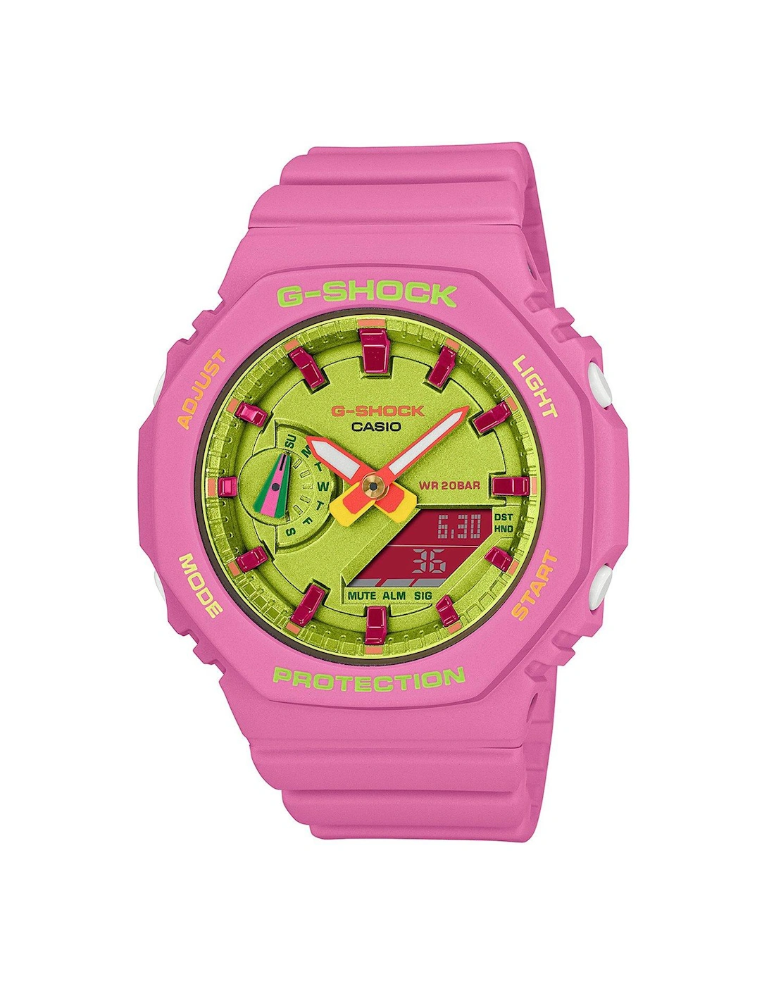 G-Shock GMA-S2100BS-4AER Bright Summer Pink Resin Watch, 2 of 1