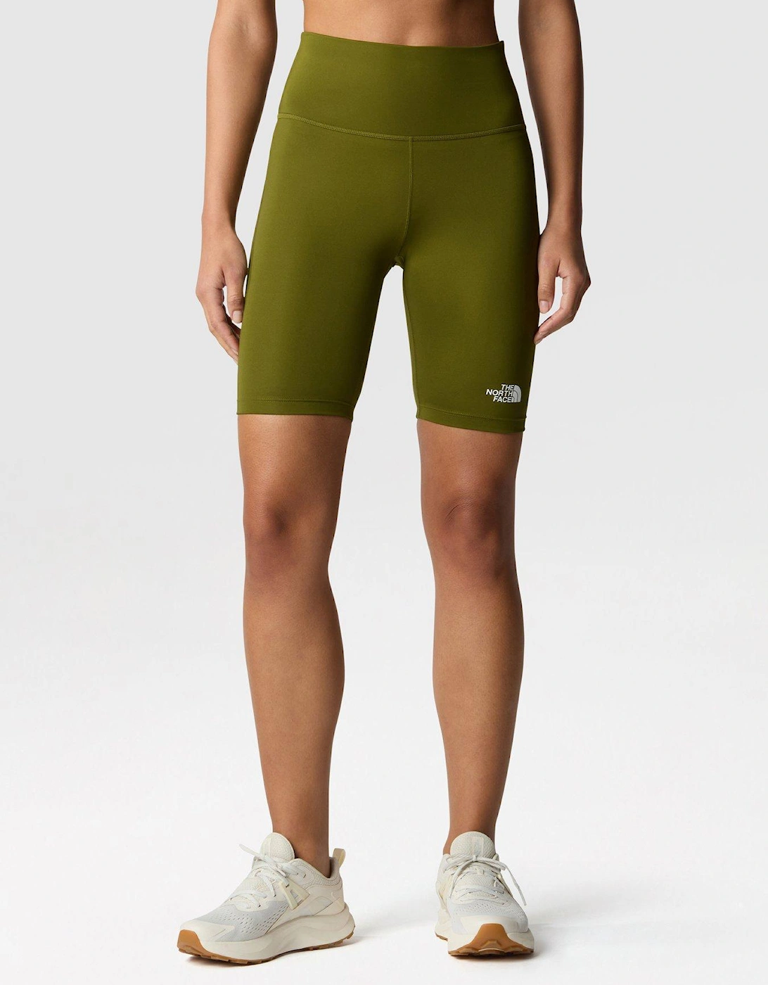 Womens Flex Short Tight - Olive, 6 of 5