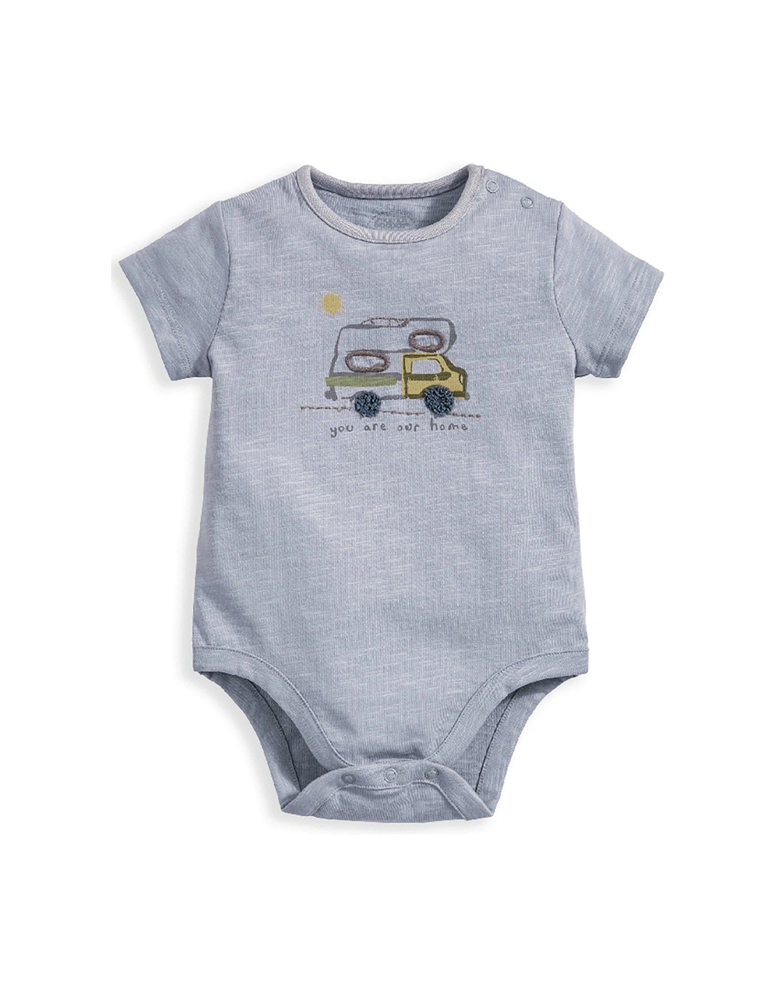 Baby Boys You Are Home Bodysuit - Blue, 2 of 1