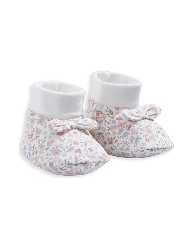 Baby Girls Ditsy Floral Booties - Multi