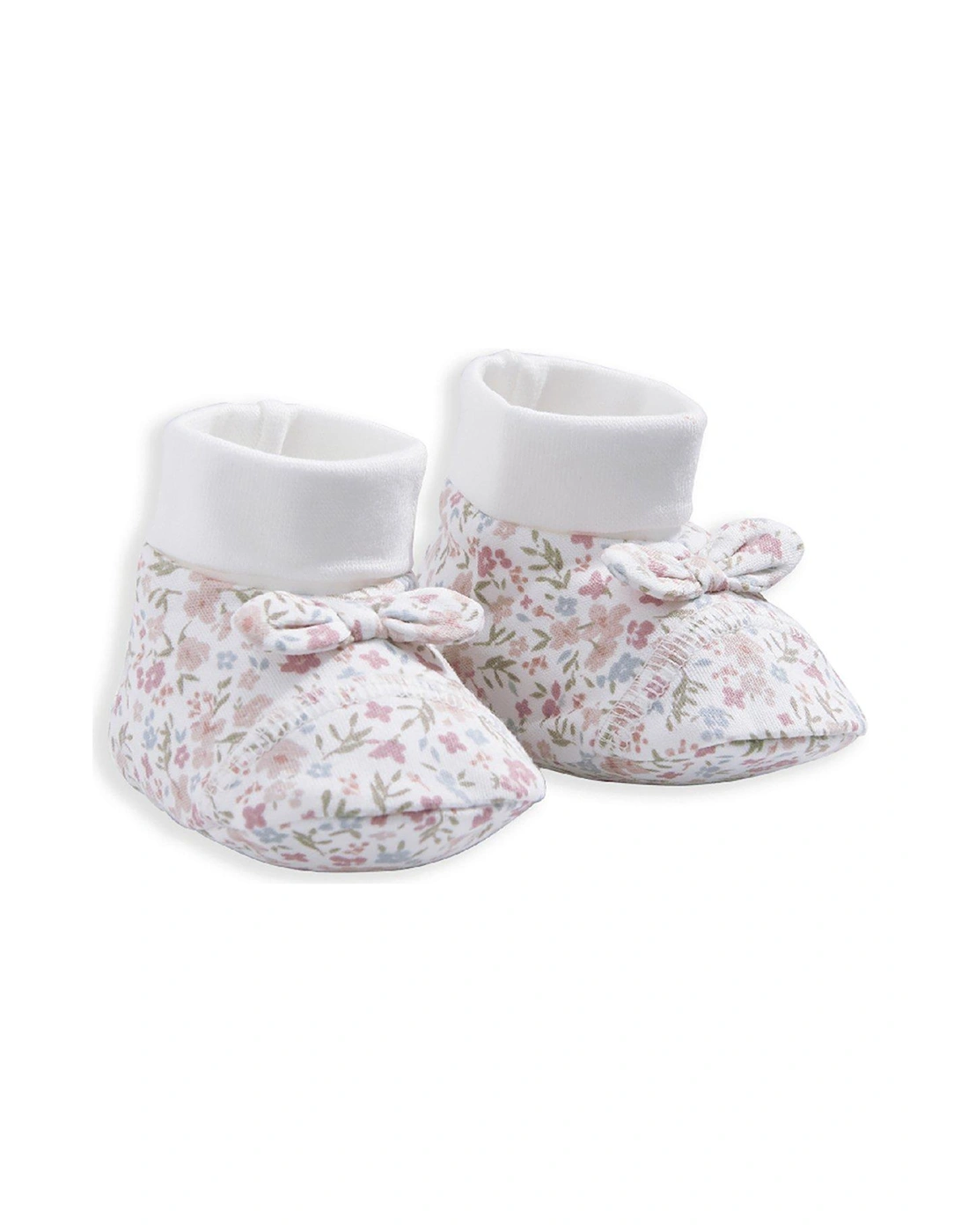 Baby Girls Ditsy Floral Booties - Multi, 2 of 1