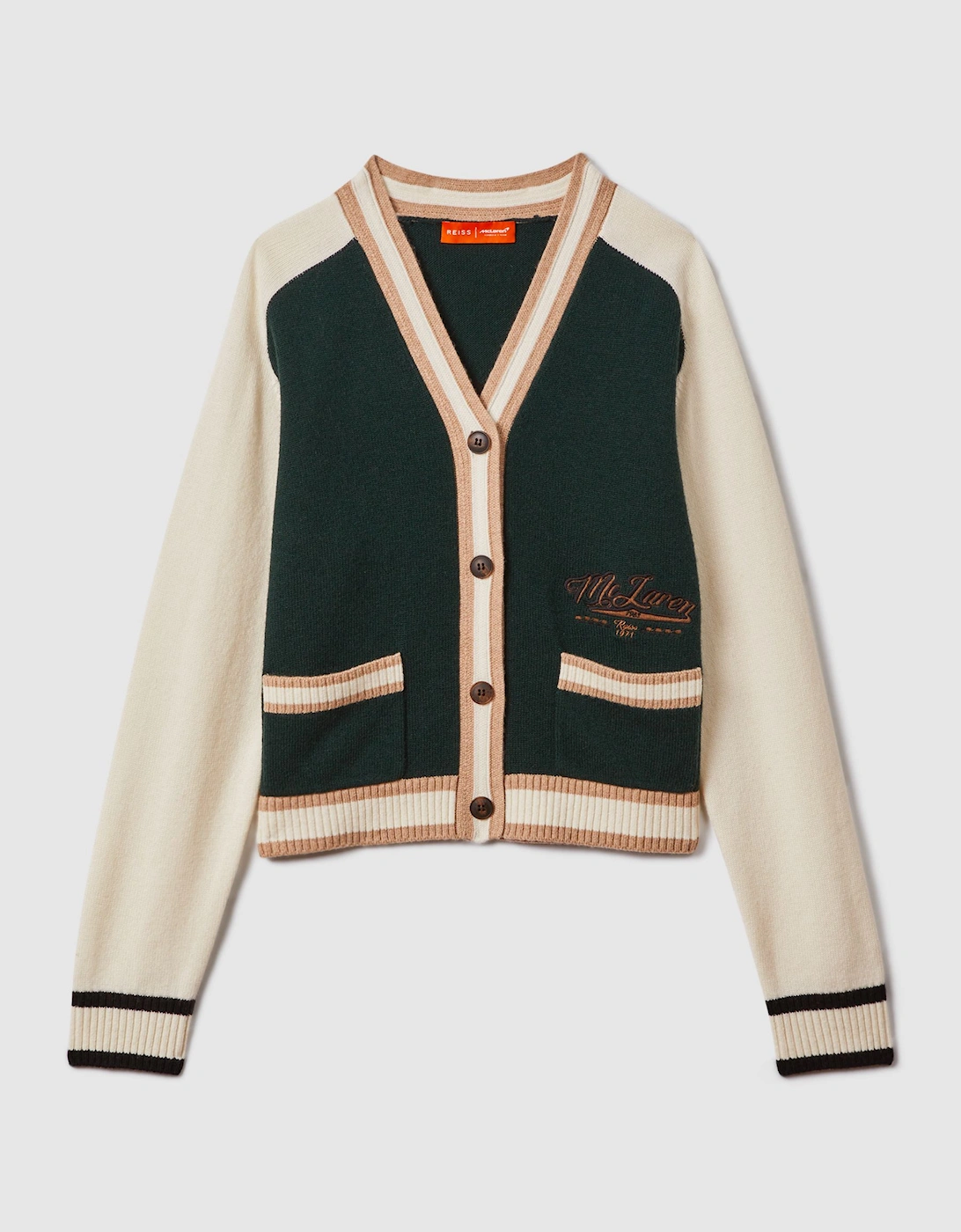 McLaren F1 Wool Cashmere Cardigan, 2 of 1